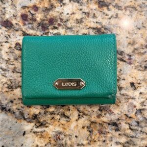 Lodis Rachel Emerald Green Wallet